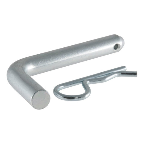 Curt 21581 Hitch Pin, 5/8 in Dia Pin, Steel, Zinc, For : 2 in or 2-1/2 in Receiver Tubes