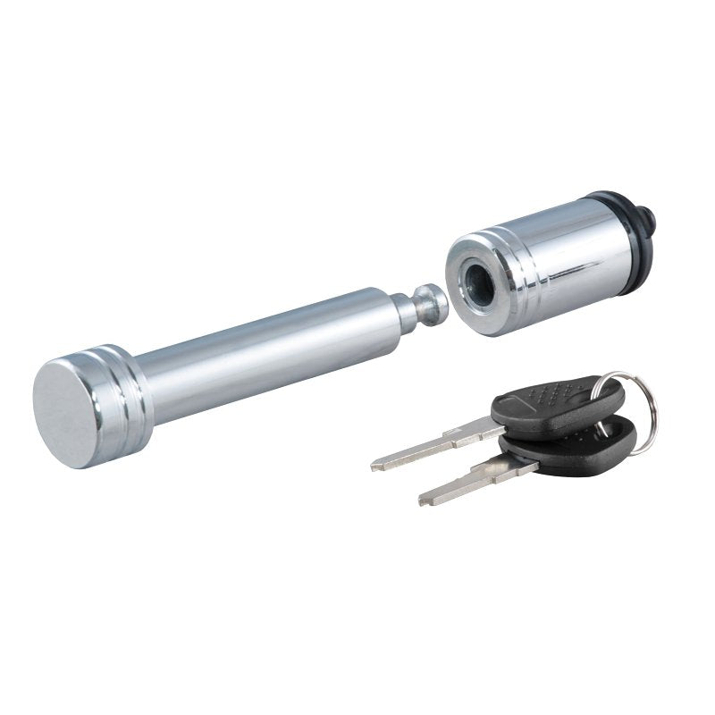 Curt 23515 Receiver Lock, 5/8 in Dia Shackle, For: 2 in Receiver Tube ...
