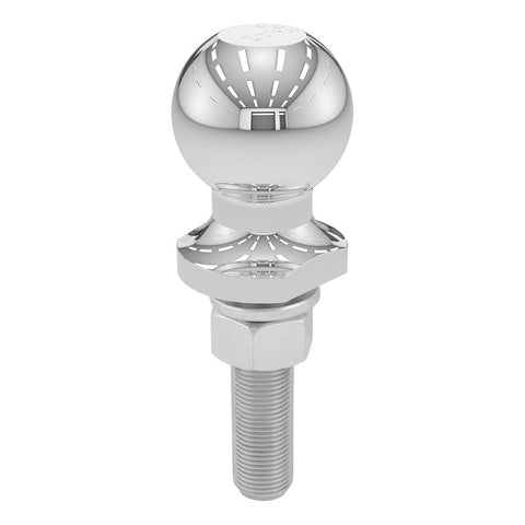 Curt 40073 Trailer Ball, 2 in Dia Ball, 3/4 in Dia Shank, 3500 lb Gross Towing, 160 ft-lb Tongue Load, Steel, 1/PK