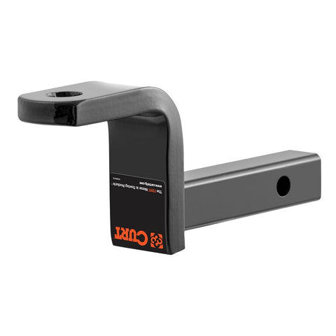 Curt 45521 Ball Mount, Cat Class 2, 1-Hole, 1-1/4 in, 3/4 in Dia Hitch Ball, Steel, Powder-Coated