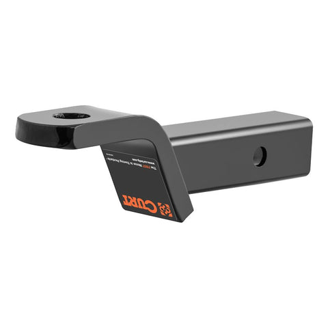 Curt 45830 Ball Mount, Cat Class 3, 1-Hole, 2 in, Carbon Steel, Powder-Coated