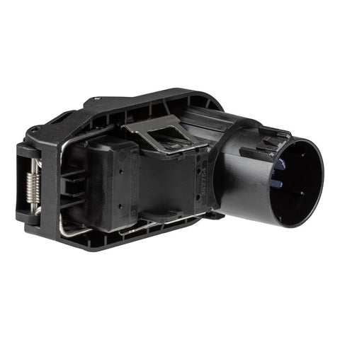 Curt 57020 Dual-Output Connector Plug, 12 V, Black