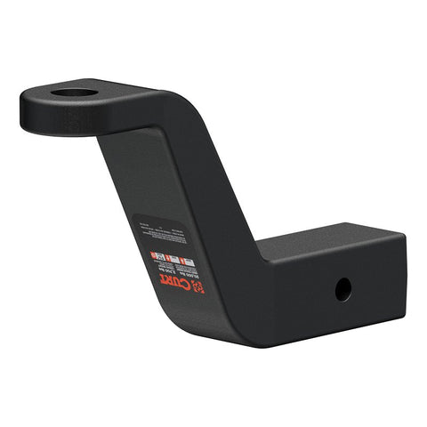 Curt 45459 Commercial-Duty Forged Ball Mount, Cat Class 5, 1-Hole, 2-1/2 in, Carbon Steel, Powder-Coated
