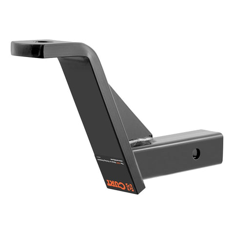 Curt 45890 Ball Mount, Cat Class 3, 1-Hole, 2 in, Carbon Steel, Powder-Coated
