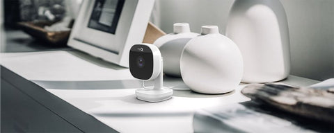 myQ MYQ-C13AXXW Home Security Camera, 130 deg View, 1080 pixel Resolution, USB