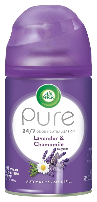 Air Wick 6233877961 Air Freshener Refill, 6.17 oz, Lavender/Chamomile