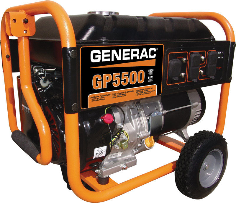 Generac Power Systems 5500 watts Portable Generator 10 hr. – Shell ...