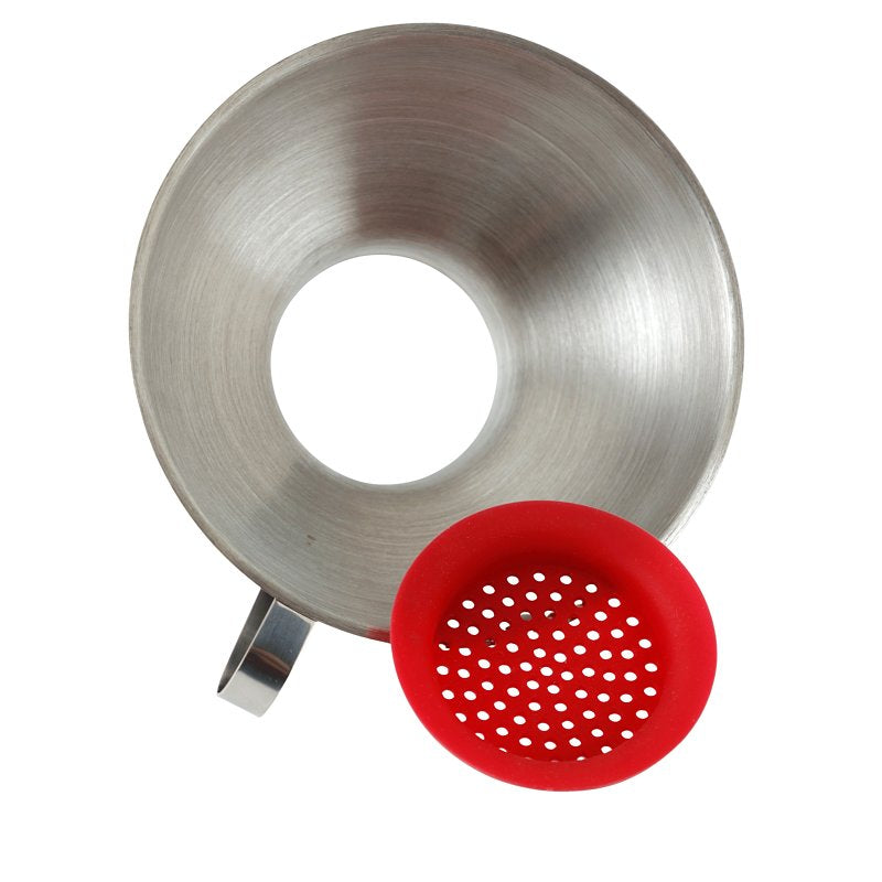 Funnel Shell Norpro 241 Wide Mouth Funnel, 5-1/2 in Dia, Stainless Steel – Shell ...