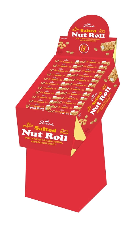 Pearson's 51200 Salted Nut Roll Snack, Vanilla, 0.5, 1.8, 3.25 oz, Pack of 288