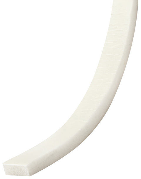Frost King R534WH Foam Tape, 3/4 in W, 10 ft L, 5/16 in Thick, Rubber, White