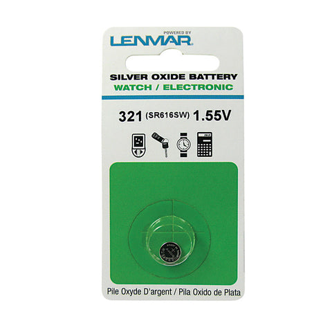 Lenmar Watch/Electronic Battery 321 1.55 volts 1 pk