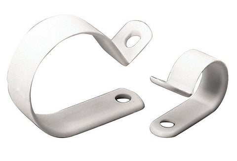 Gardner Bender 1/4 in. Dia. Plastic Cable Clamp 18 pk