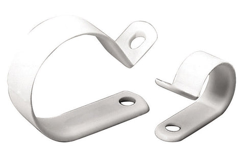 Gardner Bender 1/2 in. Dia. Plastic Cable Clamp 12 pk
