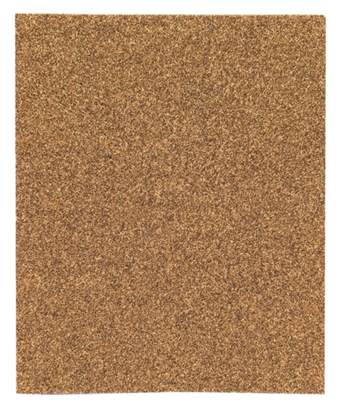 Norton MultiSand 07660700358 Sanding Sheet, 11 in L, 9 in W, Medium, 100 Grit, Aluminum Oxide Abrasive, Paper Backing