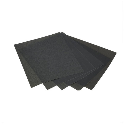 Norton 48110 Sanding Sheet, 9 in L, 11 in W, 220, 320, 440 Grit, Extra Fine, Aluminum Oxide Abrasive