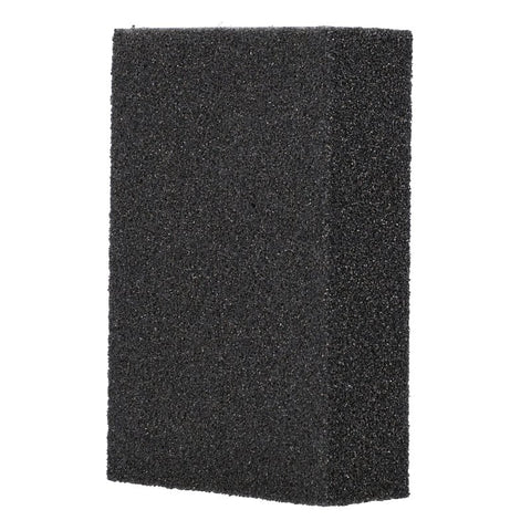 Norton MultiSand 49502 Sanding Sponge, 4 in L, 2-3/4 in W, 80, 150 Grit, Fine, Medium, Aluminum Oxide/Nylon Abrasive