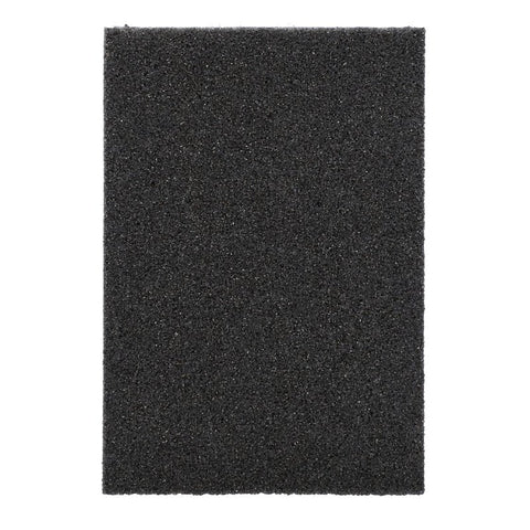 Norton MultiSand 49502 Sanding Sponge, 4 in L, 2-3/4 in W, 80, 150 Grit, Fine, Medium, Aluminum Oxide/Nylon Abrasive