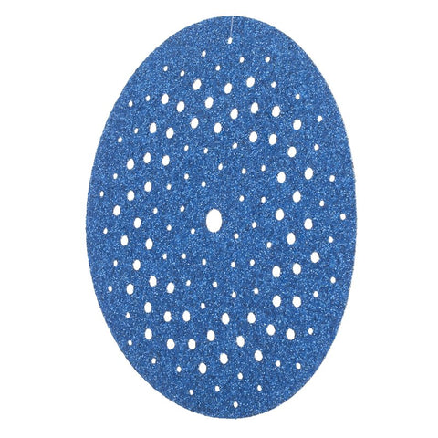 Norton 07660703233 Sanding Disc, 5 in Dia, 11/16 in Arbor, 60 Grit, Coarse, Alumina Ceramic Abrasive, Spiral