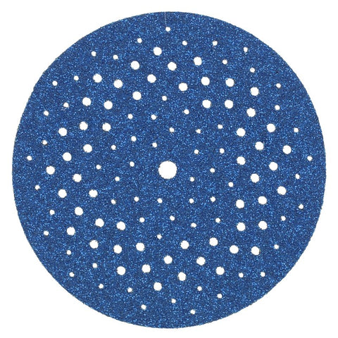 Norton 07660703225 Sanding Disc, 5 in Dia, 11/16 in Arbor, P40 Grit, Extra Coarse, Zirconia Aluminum Abrasive, Spiral