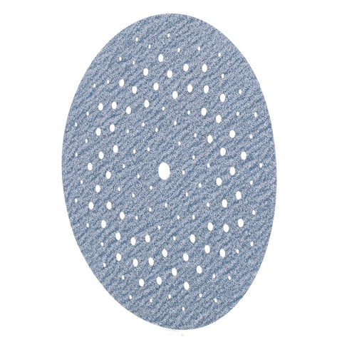 Norton 07660703222 Sanding Disc, 5 in Dia, 11/16 in Arbor, P100 Grit, Medium, Alumina Ceramic Abrasive, Spiral