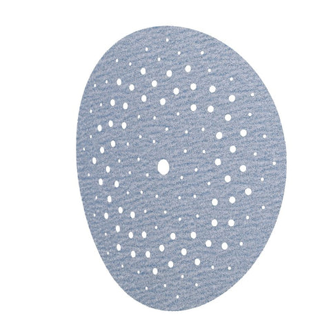 Norton 07660703229 Sanding Disc, 5 in Dia, 11/16 in Arbor, P150 Grit, Fine, Alumina Ceramic Abrasive, Paper Backing