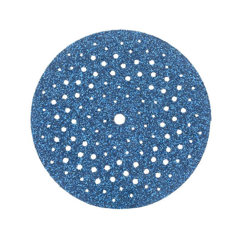 Norton 07660703234 Sanding Disc, 5 in Dia, 11/16 in Arbor, 40 Grit, Extra Coarse, Alumina Ceramic Abrasive, Spiral