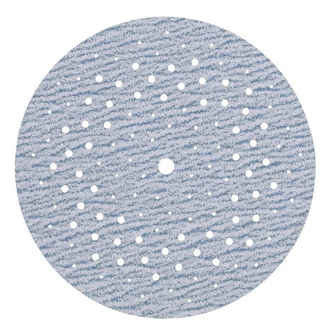 Norton 07660704034 Sanding Disc, 5 in Dia, 11/16 in Arbor, P100 Grit, Medium, Alumina Ceramic Abrasive, Spiral