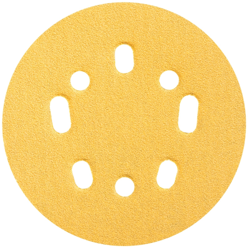 Norton 04062 Sanding Disc, 5 in Dia, Coated, P80 Grit, Coarse, Aluminu ...