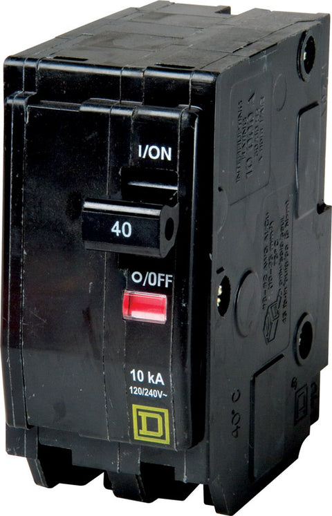 Square D QO Double Pole 40 amps Circuit Breaker