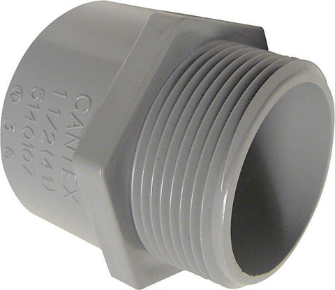 Cantex 1 in. Dia. PVC Male Adapter