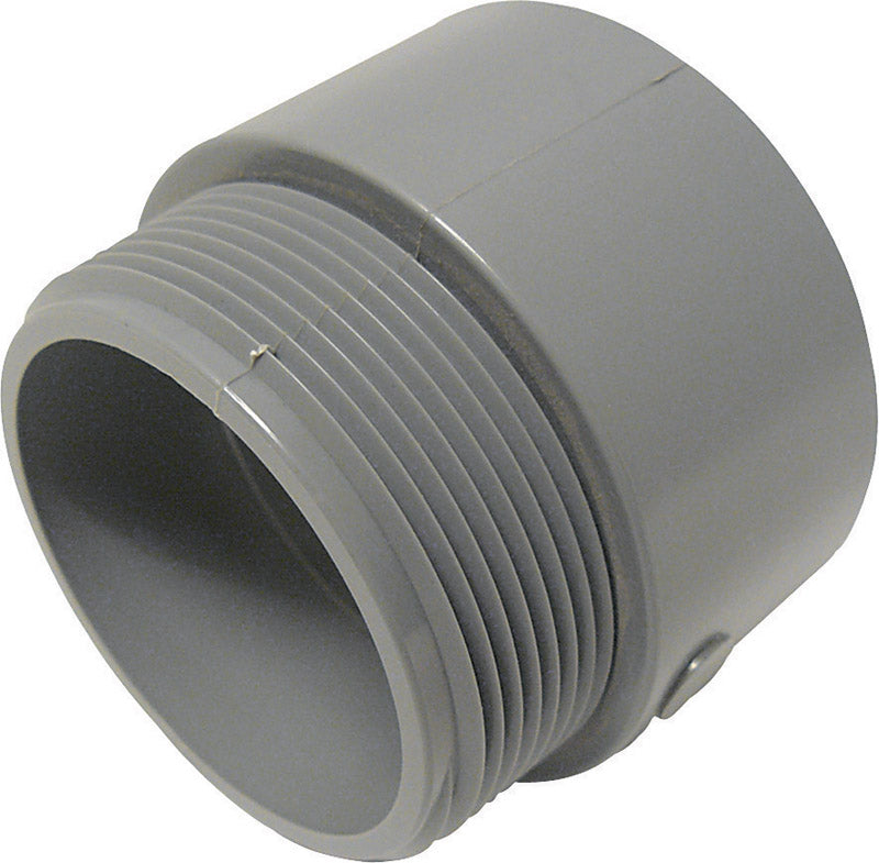 Cantex 2 in. Dia. PVC Male Adapter – Shell Lumber and Hardware