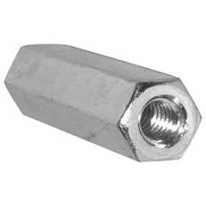 Reliable CNZ58MR Coupling Nut, UNC-UNF Thread, 5/8-11 Thread, Steel, Zinc, Pack of 5