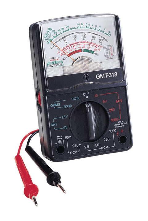 GB Analog Multi-Tester Black