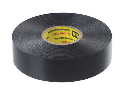 Scotch 3/4 in. W x 66 ft. L Vinyl Electrical Tape Black