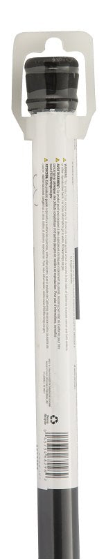 Simple Spaces SD-SR41-BK Shower Curtain Rod, 7.5 lb, 41 to 76 in L Adjustable, 1 in Dia Rod, Steel, Matte