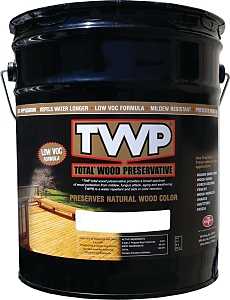 TWP 1500 Series TWP-1502-5 Stain and Wood Preservative, Redwood, Liquid, 5 gal, Can