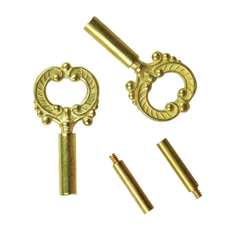 Jandorf Socket Keys Brass 1/2 in. L x 5 in. H 2 pk