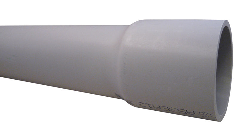 Cantex 3 in. Dia. x 10 ft. L Electrical Conduit Rigid PVC – Shell ...