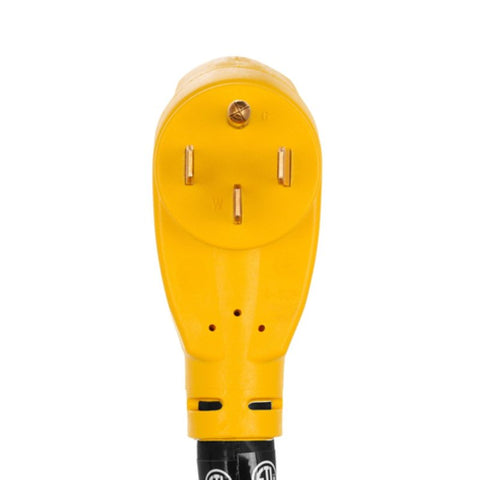 PowerGrip 55194 Extension Cord, 15 ft Cable, Male, Female, Black Jacket