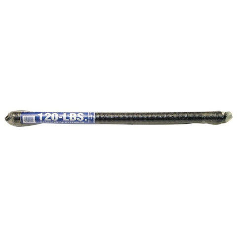 Prime-Line GD 12192 Extension Spring, 1-19/64 in OD, 25 in OAL, Carbon Steel, Galvanized, Loop End, 120 lb