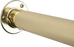 John Sterling Closet-Pro BC-0039-3 Closet Pole Socket, Steel, Brass, Pack of 10