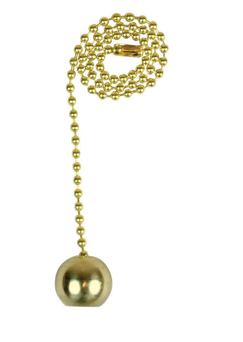 Jandorf Pull Chain Brass 1 ft. L 1 pk