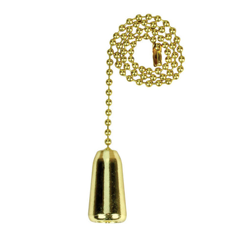 Jandorf Pull Chain Brass 1 ft. L 1 pk