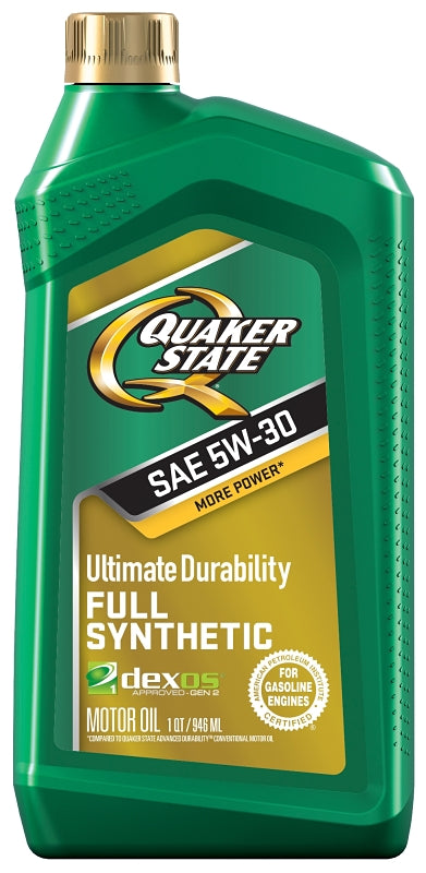 Quaker State 550046169/36717 Motor Oil, 5W-30, 1 qt, 6/PK, Pack of 6