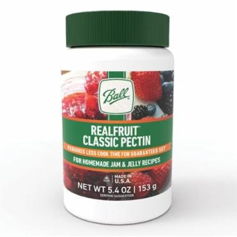 Ball RealFruit Series 2198815 Classic Pectin, Powder, 5.4 oz Jar, Pack ...