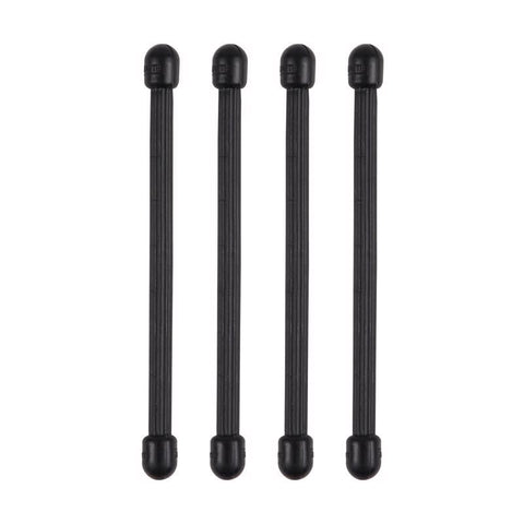 Nite Ize Gear Tie 3 in. L Black Twist Ties 4 pk