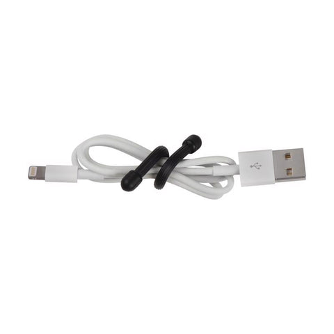 Nite Ize Gear Tie 3 in. L Black Twist Ties 4 pk