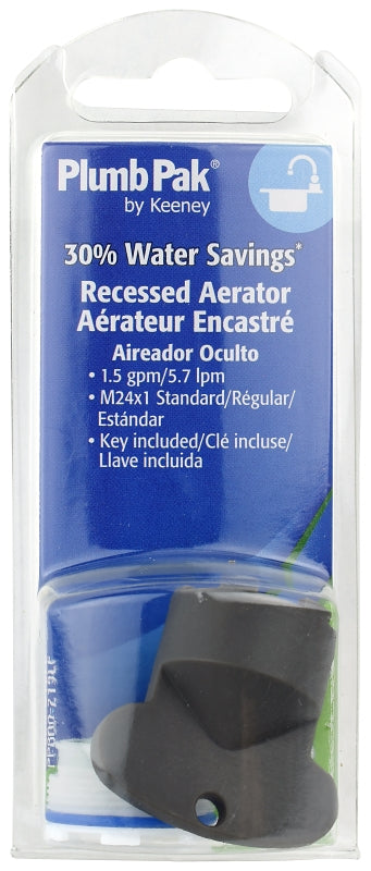 Plumb Pak PP800-219LF Faucet Aerator, Plastic, 1.5 gpm