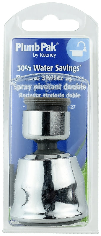 Plumb Pak PP800-220LF Faucet Aerator, Plastic, 1.5 gpm