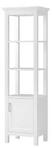 Craft + Main Hollis Series HOWL1970 Linen Cabinet, 1-Door, 2-Shelf, Natural Wood